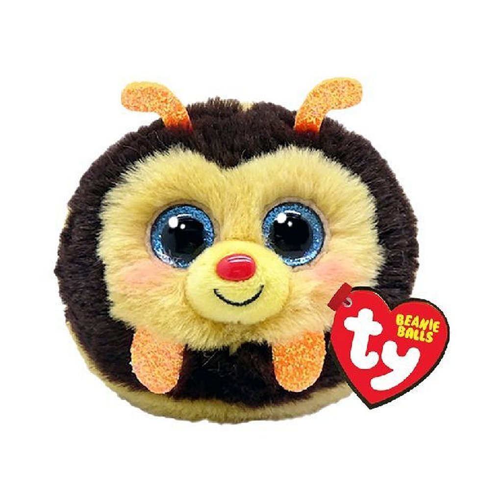 TY TY Beanie Balls Knuffel Bij Zinger 10 cm