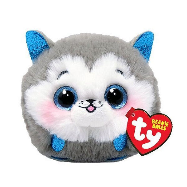 TY TY Beanie Balls Knuffel Husky Slush 10 cm