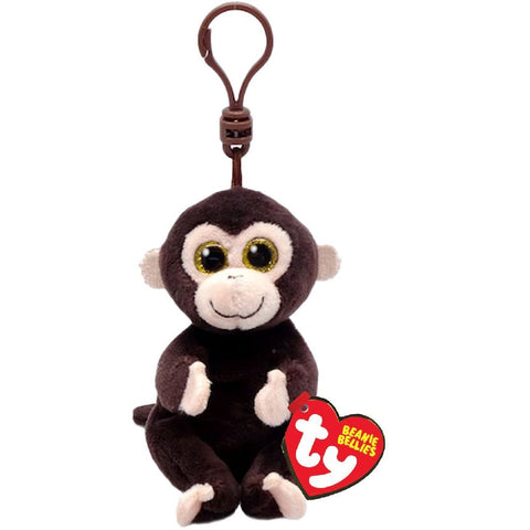 TY TY Beanie Babies Bellies Clip Knuffel Aapje Matteo 10 cm