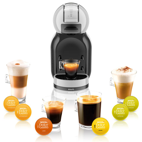 Krups Krups KP123B NESCAF Eacute; Dolce Gusto Mini Me Koffiecupmachine Zwart RVS