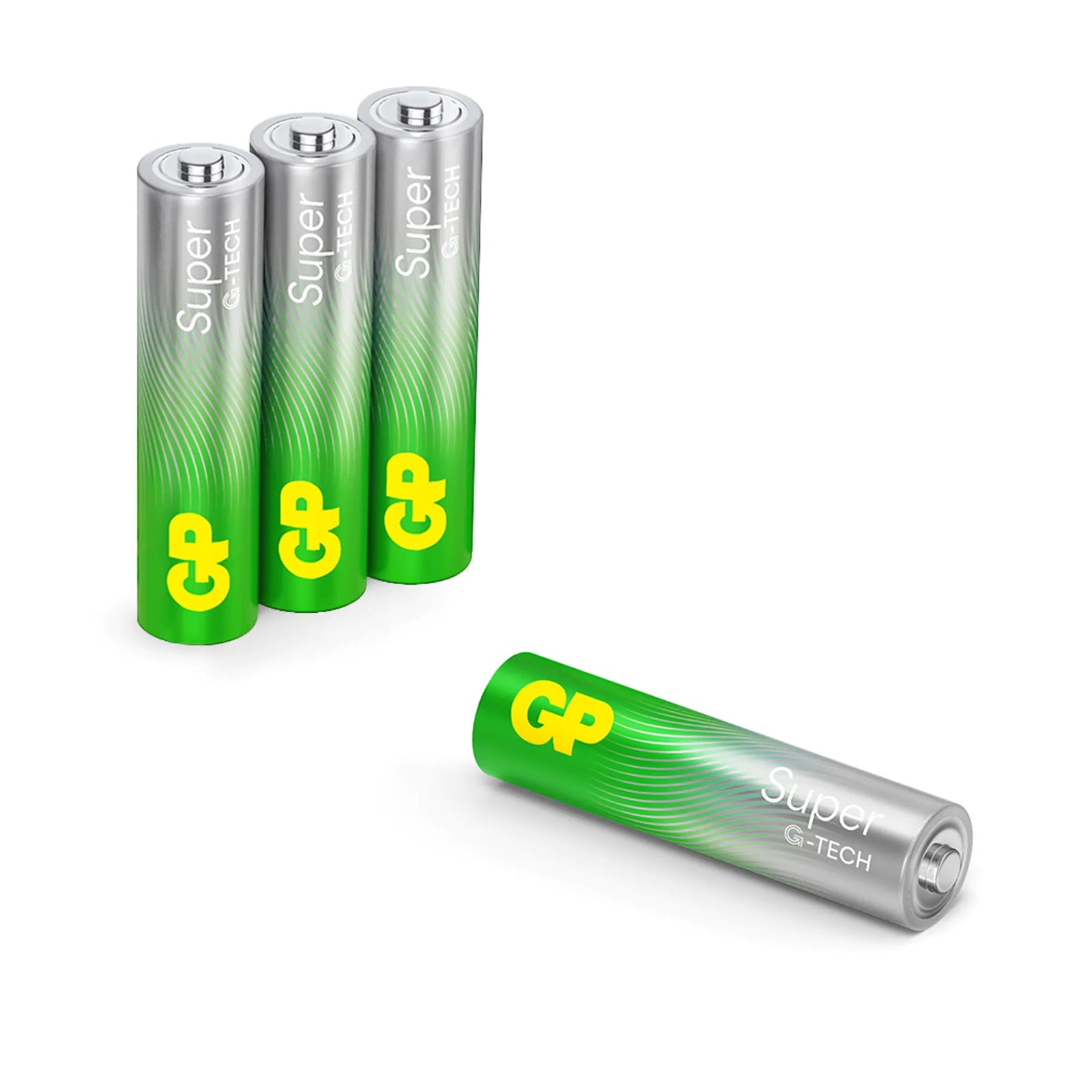 Super alkaline AAA-batterijen 4PK