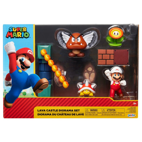 Jakks Jakks Super Mario Lava Castle Speelset