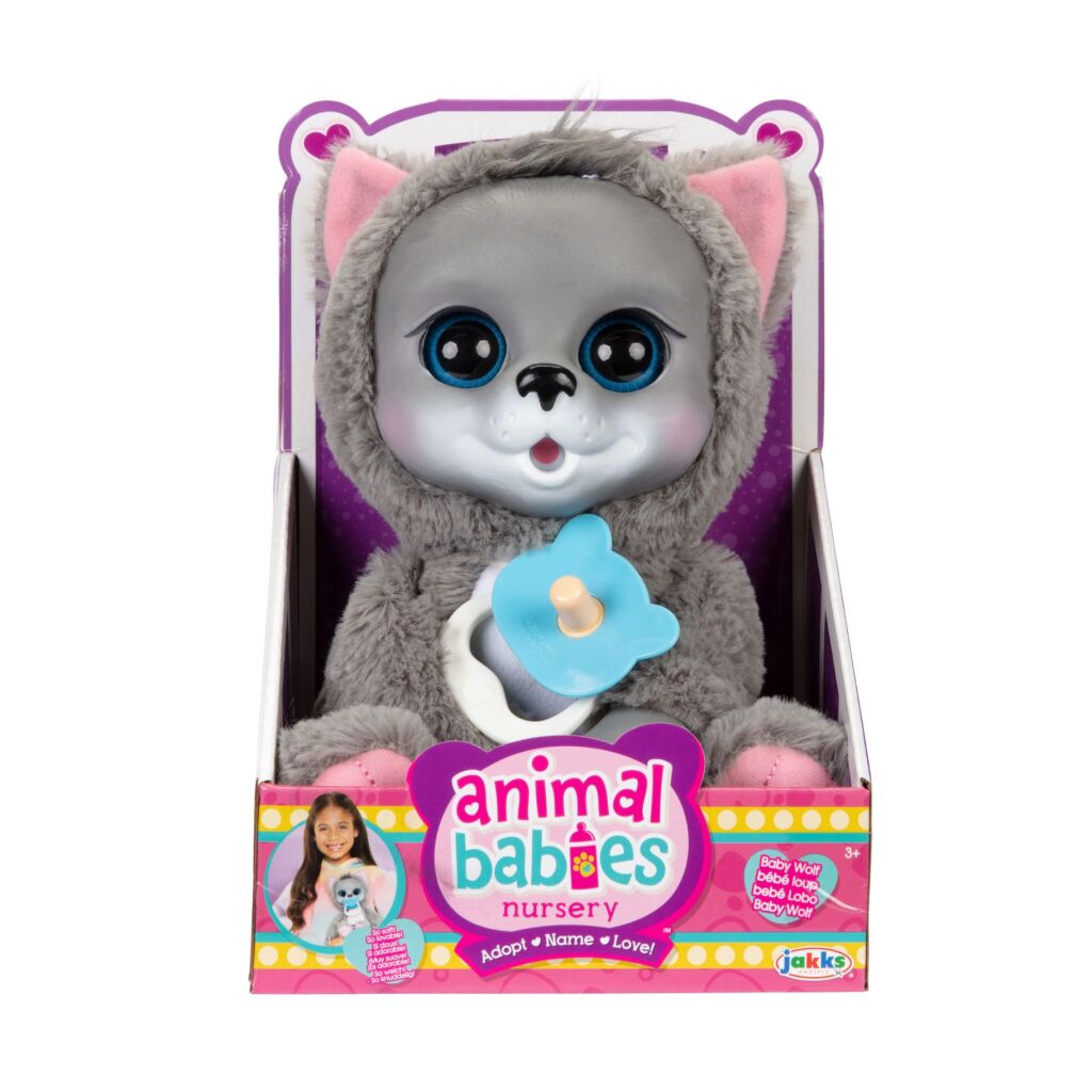 Jakks Jakks Animal Babies Wolf + Geluid