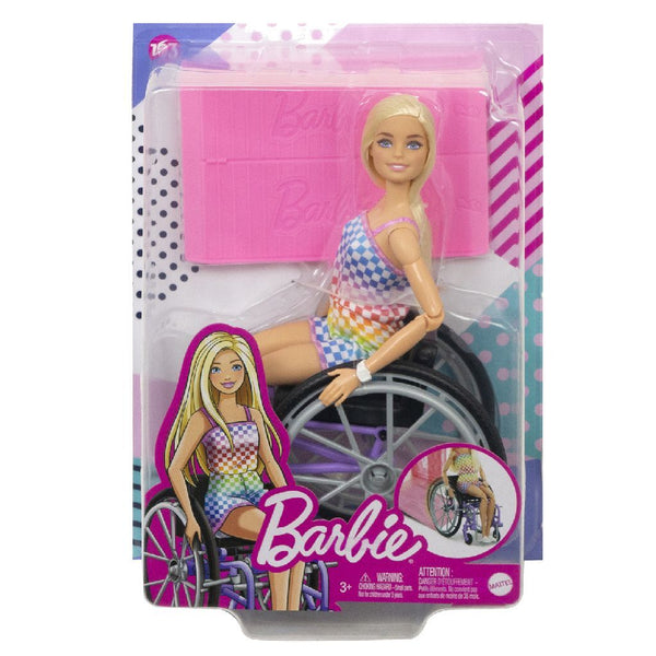 Barbie Fashionistas Modepop in Rolstoel