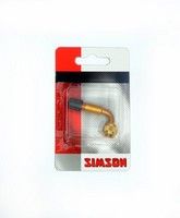 Embout de pompe Simson coudé pour valve Schrader