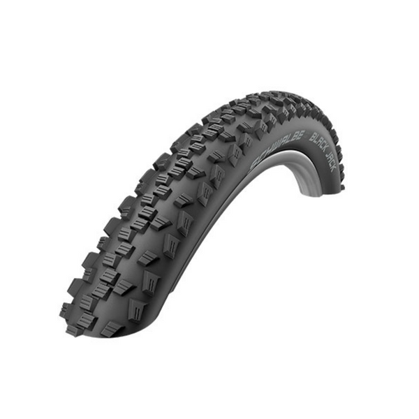 Schwalbe Black Jack (K-guard), zwart zonder reflecttie, 20x1,90, ETRTO 47-406