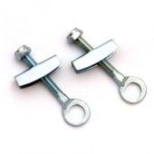 tendeurs de chaîne argent 2 pcs