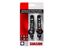 Kit d'éclairage LED à batterie Simson Bullet 2.5 1.5 Lux