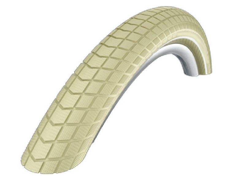 Deli tire buitenband 28x2.00 50-622 creme sa-272 breaker reflectie