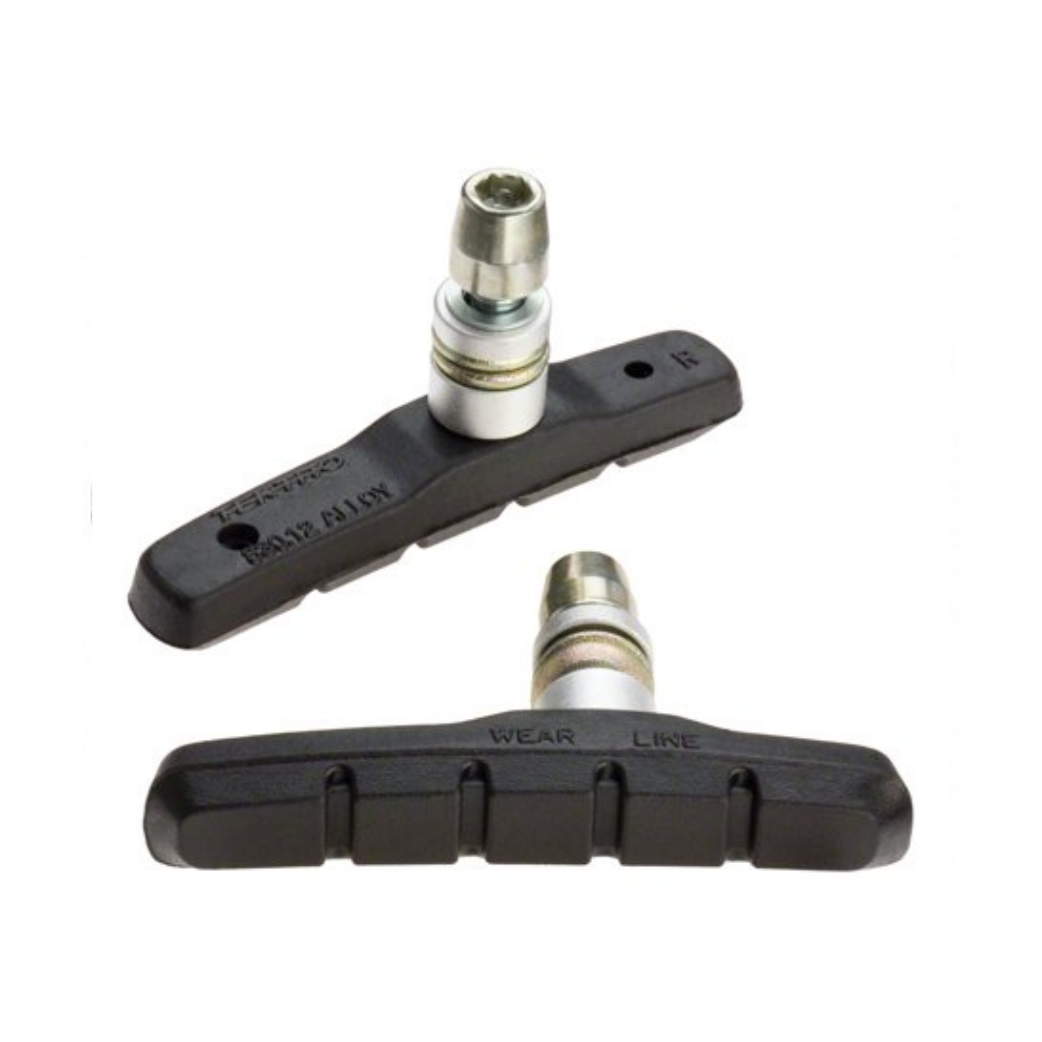 Tektro Remblokken V-brake 72 x 13 mm zwart 2 stuks