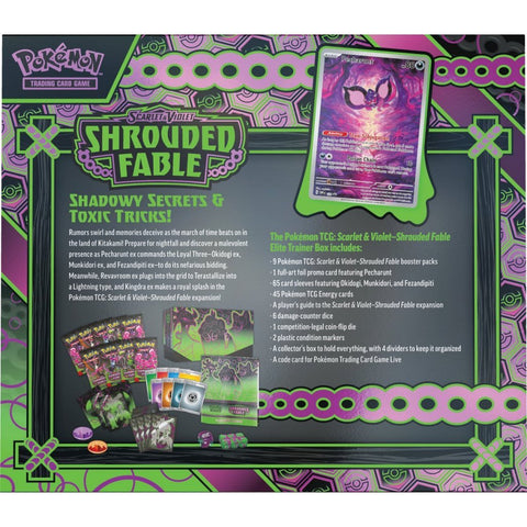 Pokemon Pok eacute;mon Scarlet Violet Shrouded Fable Trainer Box