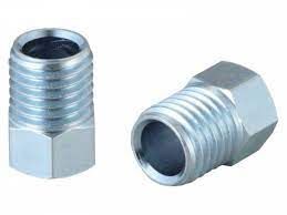 Elvedes boulons de serrage tuyau hydraulique Formula R1 (10x) argent ELV-FM04