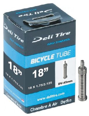 Deli tire binnenband dv4 18 inch 45 mm 18x1.75 2.125 40 57-355 dv