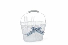 Panier vélo enfant NewLooxs Asti Girls 8 litres 26 x 17 x 17,5 cm - bleu arabella