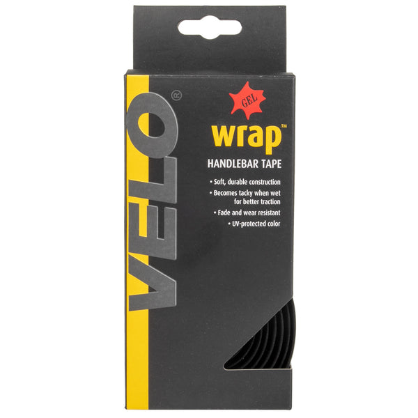 Velo stuurlint gel kurk grip 2x1600 2x85mm zwart