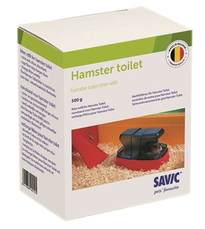 Savic hamstertoilet navulling