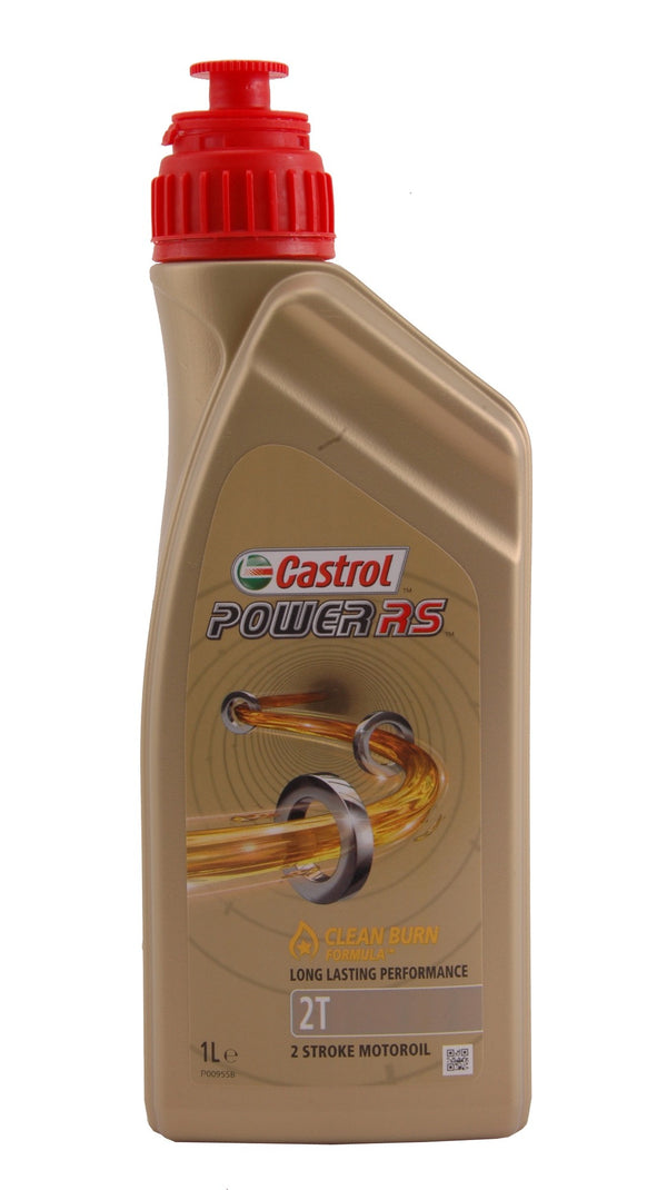 Huile Castrol 2T Power RS ​​​​100% Synt. 1 litre (TTS)