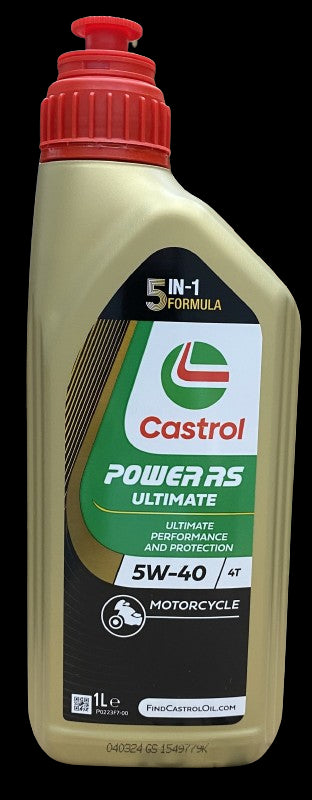 Castrol motorolie Power RS Racing 4-takt 5W40 synth. 1l