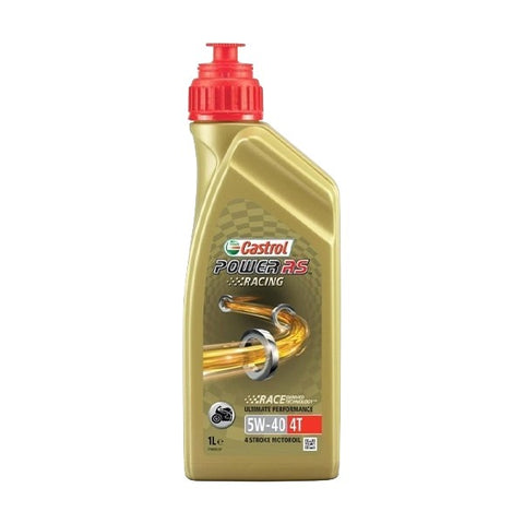 Castrol motorolie Power RS Racing 4-takt 5W40 synth. 1l