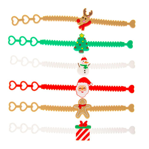 Armbandjes Kerst, set van 12