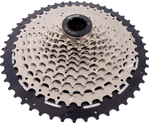 Cassette 12 speed Edge CSM9012 11-52T - zilver zwart