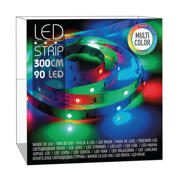 Ledstrip 90Led Multicolor, 300cm