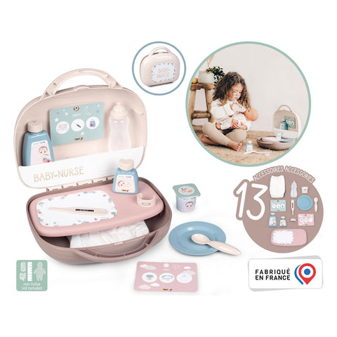 Smoby Baby Nurse Verzorgingsset, 8dlg.