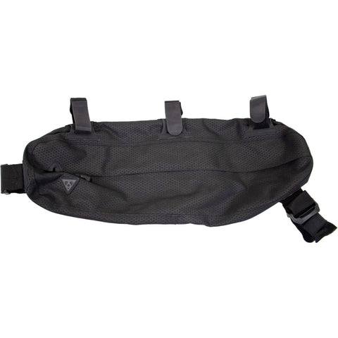 Topeak Frametas MidLoader 6L zw, Nylon straps, Zwart