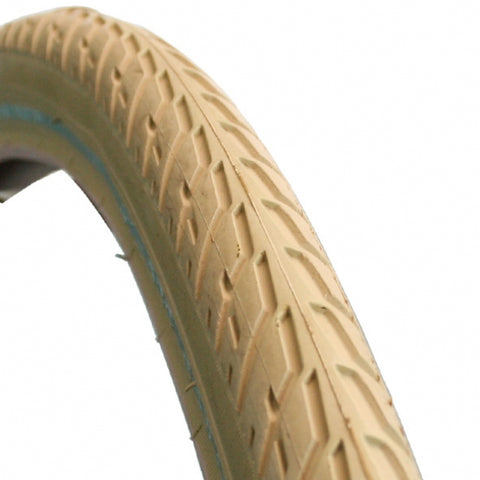 Deli tire buitenband 26 inch 26x1.75 47-559 creme reflectie