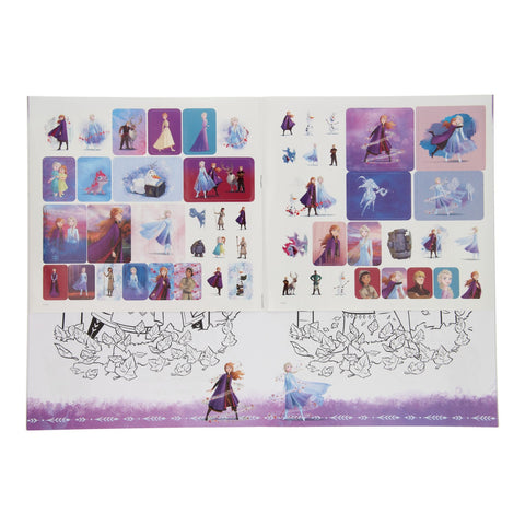 Disney Frozen II Kleurboek met Stickers