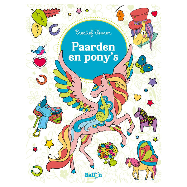 Creatief Kleuren - Paarden Pony's