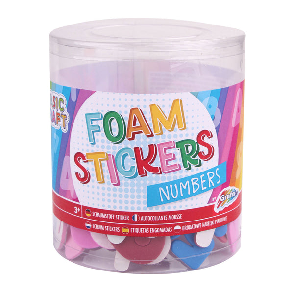 Foamstickers, 100st - Nummers