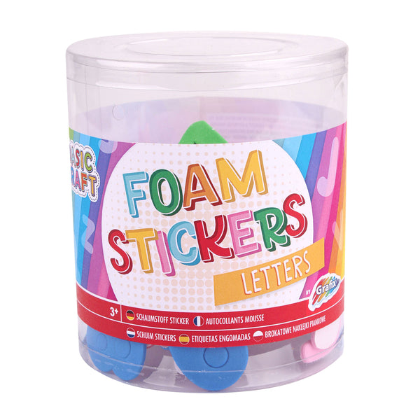 Foamstickers, 100st - Letters