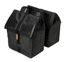 Basil dubbele tas Urban Dry 50-liter solid black 17659