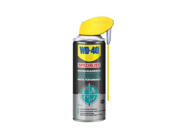 WD40 lithiumspuitvet Specialist 250ml wit