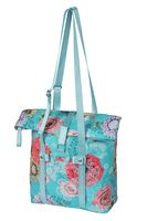 Basil Bloom Field fietsshopper 15-20L hemelsblauw