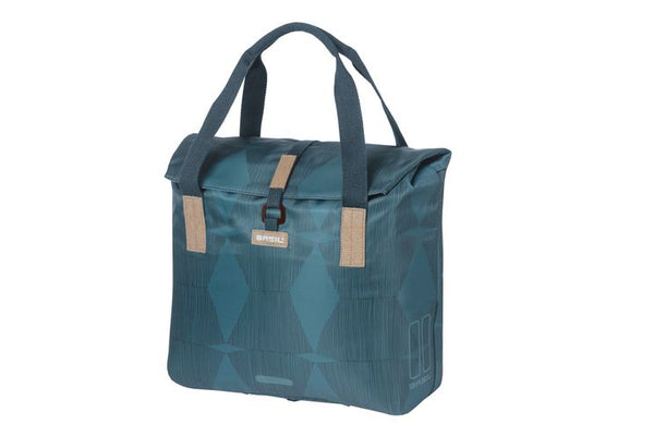 Basil elegance 20-26l blauw 18391 shoppertas estate blue