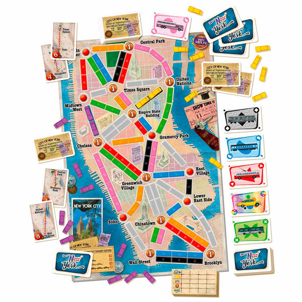 Ticket to Ride New York Bordspel