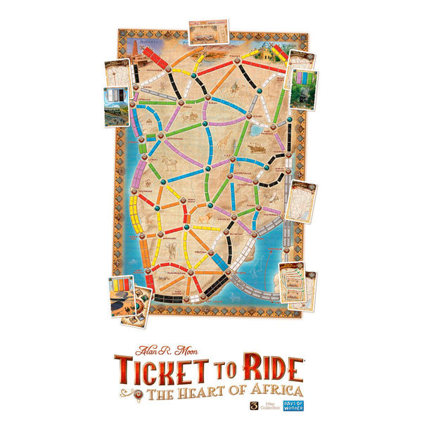 Ticket to Ride Afrika Bordspel