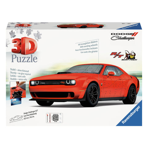 3D Puzzel Dodge Chall.R T Scat Pack, 108st.