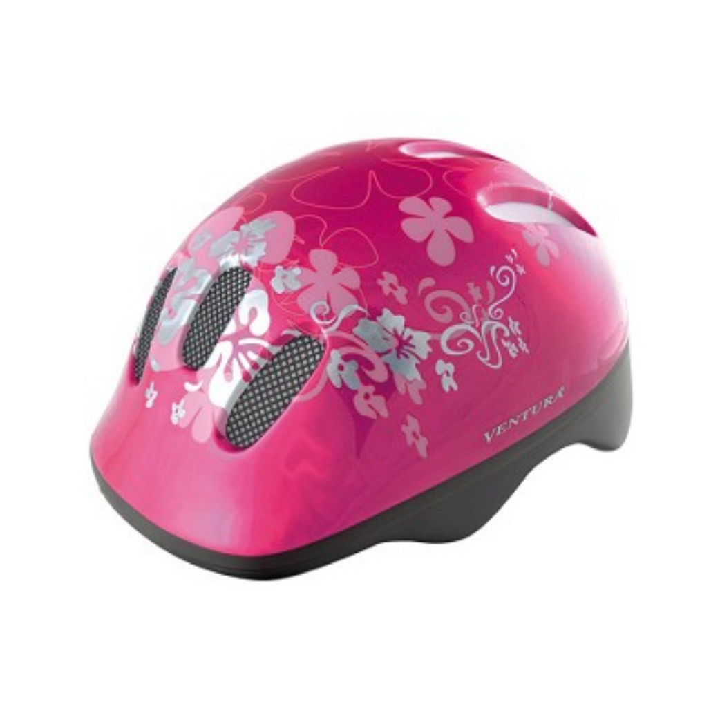 M-Wave helm kind roze Flower S (52-57cm)