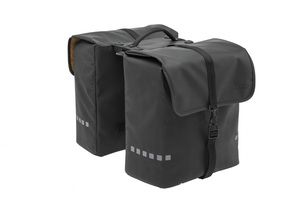 New Looxs Odense Double 39L RackTime dub tas afneem zwart