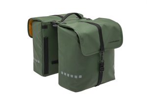 New Looxs Odense Double 39L RackTime dub tas afneem groen