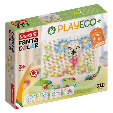 Quercetti Fantacolor Play Eco Insteek Mozaïek, 310dlg.