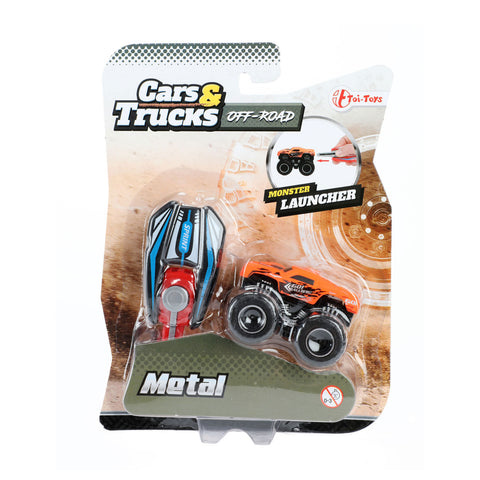 Cars Trucks Afschiet Mini Monster Truck