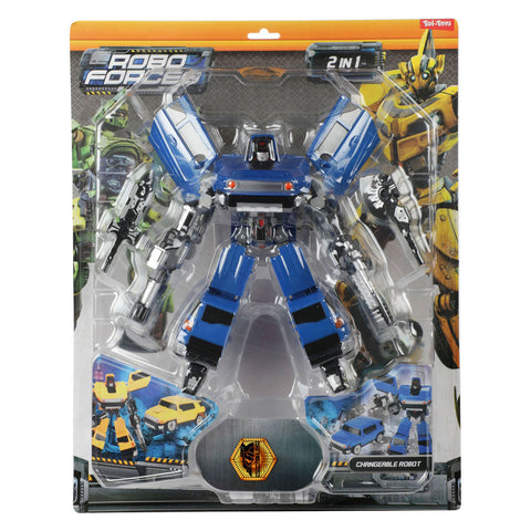 Roboforces Veranderrobot - SUV The Super Morpf Blauw