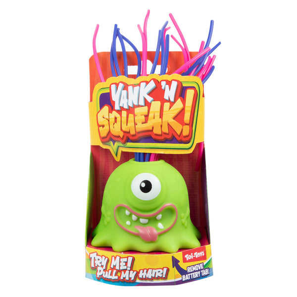 Fun Monster Met Trekbare Haren Met Geluid