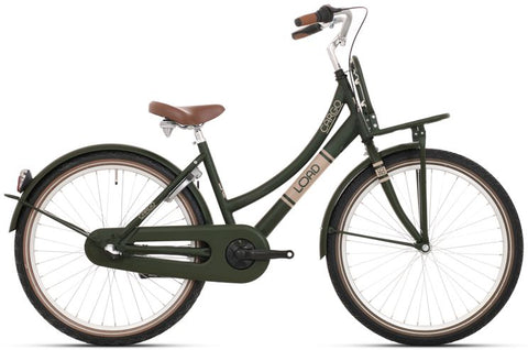 Fiets Bike Fun Kids 26 inch Load | Nexus-3 | Elegance Groen