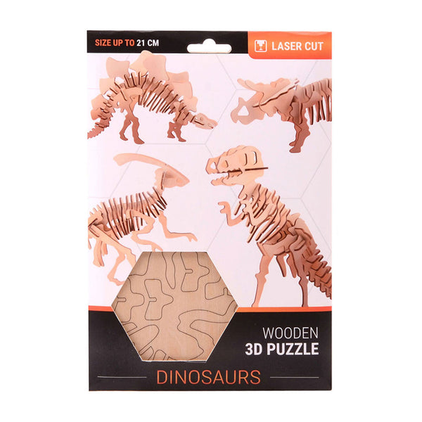 Houten Bouwpakket Dinosaurus 3D