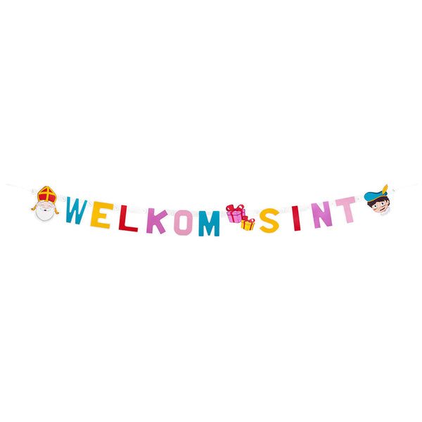 Letterslinger Welkom Sint